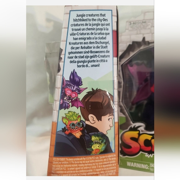 :* 2 new Scritterz Scabz and battyz Interactive Collectible Jungle Creatures - Picture 5 of 10